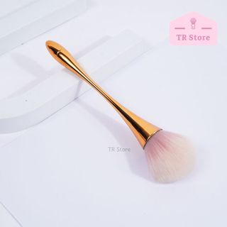 Cọ Phủ Phấn Lớn Chuyên Nghiệp Lông Siêu Mềm Cán Vàng Maange 1412