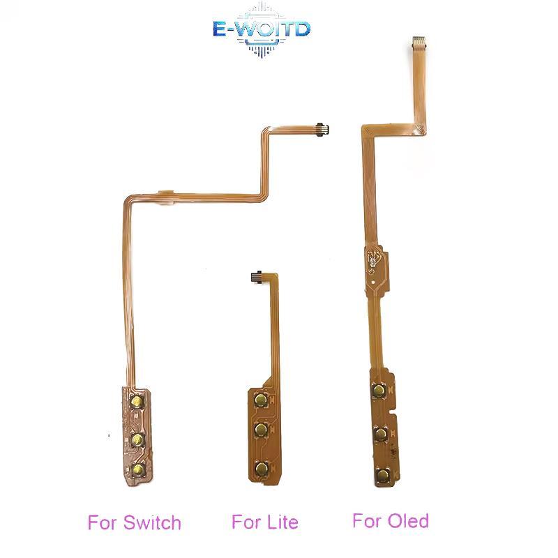 E-WOITD 1 Cái Cho Switch Lite NS Oled Công Tắc Nguồn Bật Tắt Nút Âm Lượng Kết Nối Điều Khiển Ruy Băng Cáp Mềm Cho Nintendo Switch Console E-WOITD