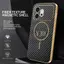 Ốp YJD Cho Honor 600 Pro Họa Tiết 3D Da Chống Trơn Trượt Khung Mạ Điện Thoại Chống Rơi