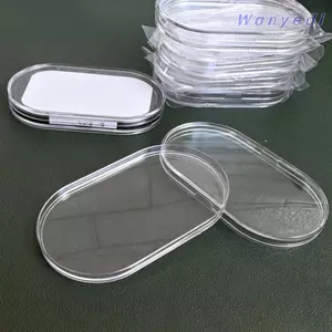 Vỏ bảo vệ WANYEDI, Vỏ bảo vệ cứng đĩa trong suốt Acrylic, Tấm bảo vệ thẻ cứng di động cho Mezastar