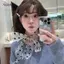 AqToCna Thời Trang Ren Lưới Chấm Bi Khăn Cho Nữ Mùa Hè Nhẹ Ngọt Ngào Đa Năng Ne Phụ Kiện Có Ruy Băng AqToCna