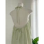 SORA DRESS-ĐẦM YẾM HỞ LƯNG SIRA – VÁY Yếm Hở Lưng Viền Bèo ĐI BIỂN NHẸ NHÀNG, NỮ TÍNH Mya House