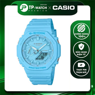 Đồng Hồ Nam Dây Nhựa Casio G-Shock GA-2100-2A2 Chính Hãng | GA-2100-2A2DR Carbon Core