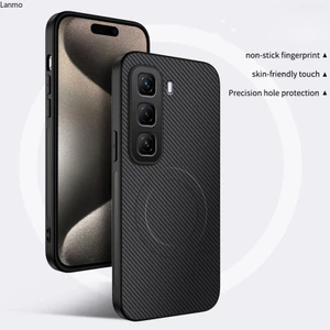 Vỏ Chống Sốc Cho Infinix Hot 60i X6728 X6728B Vỏ Mờ Sang Trọng Vỏ Sạc Không Dây Kinh Doanh