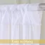 CATMALLER88 Phông Nền Đám Cưới, Thanh Bỏ Túi Drapes Phong Cách Sheer Voan Phông Nền, Không Nhăn Ảnh Trắng Thả Lưng Tiệc Cưới