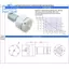 Máy bơm không khí màng siêu nhỏ bằng nhựa Nylon -60APM Máy bơm hút áp suất âm Máy bơm sữa cấp thực phẩm điện