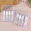 HFSHY 5 / 10 / 15ml Bộ Chai Bơm Không Khí Di Động Trong Suốt Trống Bơm Chân Không Có Thể Đổ Lại Du Lịch Rỗng Mỹ Phẩm Hộp Đựng Mẫu Paing VN