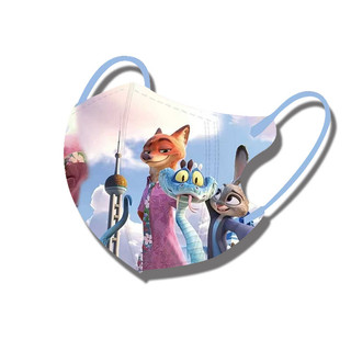 2026 Mới Crazy Animal City Mặt nạ trẻ em Mùa hè Mỏng thoáng khí Không ngột ngạt Mặt nạ trẻ em 3-12 tuổi Bao bì độc lập