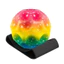 < Pluscloth > Bóng cổ tay đàn hồi cao với Polygon Grip Moon Bumps – Đồ chơi tập thể dục giảm căng thẳng dây có thể điều chỉnh cho trẻ em Người cao tuổi Tập thể dục cổ tay Con quay hồi chuyển tay để phục hồi sức mạnh