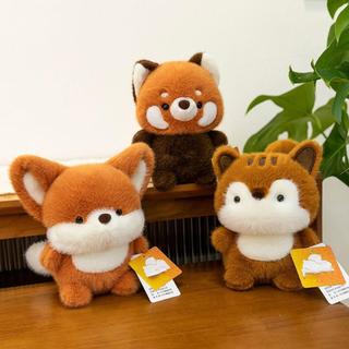 Gối Thú Nhồi Bông COZYNEST, Búp Bê Đồng Hành Sang Trọng Gấu 16cm, Thời Trang Sang Trọng Voi Siêu Mềm Động Vật Sang Trọng Bàn Đồ Chơi