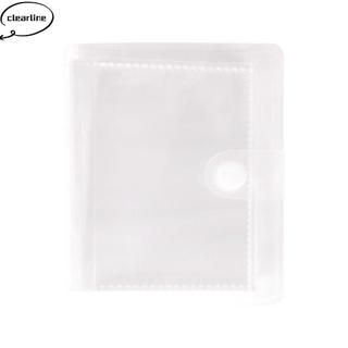 Sách lưu trữ nhãn dán CLEARLINE, Album dán móng tay trong suốt rỗng, Bền 32 / 60 Khe cắm Kích thước ảnh Bộ sưu tập nhãn dán trong suốt