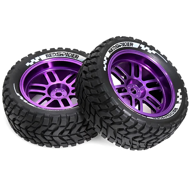 4 75 * 30mm 1 / 10 Kim Loại RC On-Road Wheel Lốp 2.95 "OD 12mm Hex cho 1 / 10 Tamiya TT01 TT02 XV02 XV01 WLtoys HSP Kyosho WR8 RedCat Sakura HPI