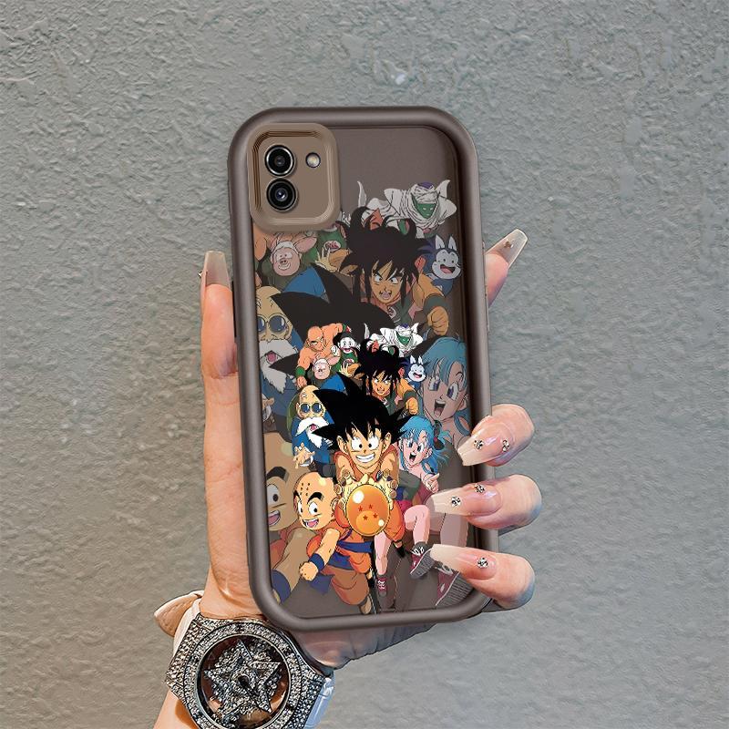 Áp dụng cho Samsung A03 Phim hoạt hình xu hướng silicon Vỏ điện thoại mềm TPU Anime Dragon Ball Angel Eye Ốp lưng chống sốc