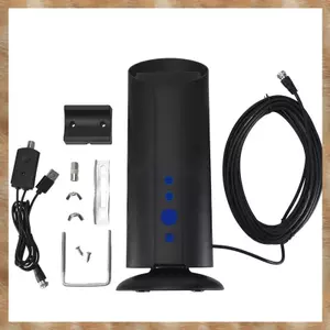 Ăng-ten TV 1 mảnh Ăng-ten HDTV phạm vi dặm với bộ khuếch đại mạnh mẽ nhất và tăng cường tín hiệu cho TV thông minh