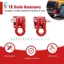 1 Cặp Móc Xe Kéo Tỉ Lệ 1: 10 Cho Xe Bánh Xích RC -10 Xe Tải