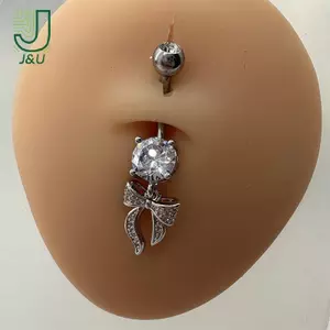 Mặt Dây Chuyền và Nhẫn Rốn Cá Tính Cho Nữ từ Zircon - Trang Sức Phù Hợp Piercing