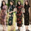 Váy Sườn Xám Plus Size Phong Cách Trung Quốc, Thích Hợp Mặc Hàng Ngày Và Du Lịch, Tạo Dáng Cao Hơn