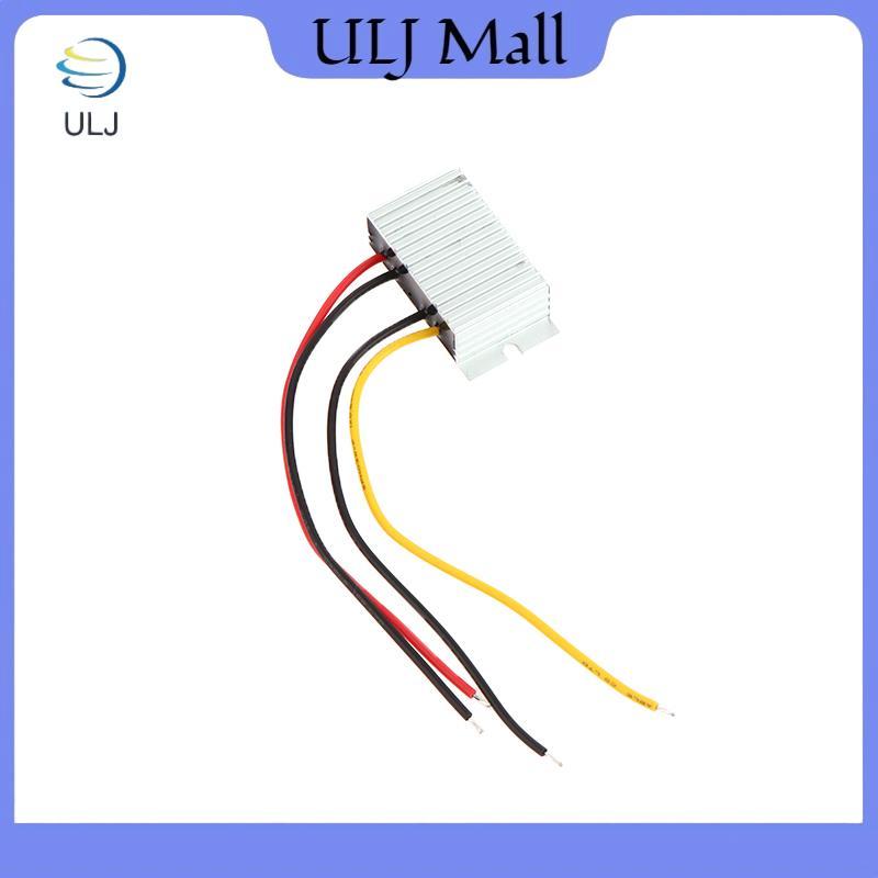 ULJ 1Pc 24V sang 12V 5A DC Bộ chuyển đổi bước xuống Bộ điều chỉnh điện áp Mô-đun giảm tốc Nguồn điện cho đèn Led Xe Tru Thuyền.