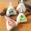 <WHPHous-t> Bộ 50 Phim Hoạt Hình Cho Túi Đựng Bóng Cơm Tam Giác và Khuôn Onigiri với 2 Khuôn Onigiri và 50 Khuôn Sushi