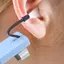 MAKY Ear Piing Tool Đèn ngón tay cái có thể sạc lại Đèn loại bỏ sáp ba cấp để làm sạch thực tế Đèn tai Pi Thumb Supplies VN