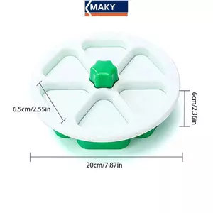 MAKY Mới Nhất 6 Ngăn Cơm Máy Làm Bóng Báo Chí Chống Dính DIY Nhựa Hình Tam Giác Sushi Cơm Bóng Khuôn Dụng Cụ Nhà Bếp Hộp Cơm Trưa VN