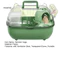 Lồng Hamster du lịch Hộp đựng thú cưng nhỏ có vòm trong suốt Thùng thông gió di động cho chuột Gerbils – Hoàn hảo cho chuyến đi thú y Dã ngoại ngoài trời Thú cưng an toàn cho chuột Hamster