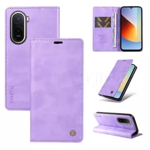 Ốp Lưng Cho Redmi A7 Pro Họa Tiết Lichee Da Siêu Mỏng Khe Cắm Thẻ Thoáng Khí Chống Rơi Vỏ Điện Thoại