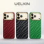 Ốp Lưng UELKIN Họa Tiết Aramid Cho iPhone 17 Pro Max - Chống Sốc 3M Chuẩn Quân Sự, Viền Lens Nhôm Magnetic