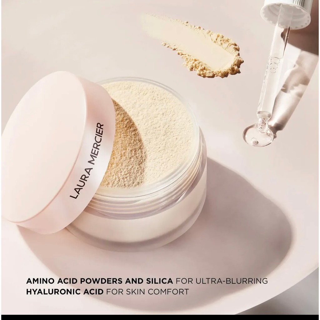 [Chính Hãng] Laura Mercier Translucent Loose Setting Powder – Mịn Da, Lâu Trôi & Tự Nhiên, Fullsize