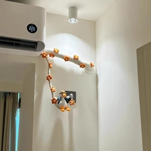 🌟Điều Hòa Không Khí Trang Trí Ống Chặn Xấu Xí Tiện Dụng Cụ Làm Đẹp Dây Gai Dây Gói Dễ Thương ME9R