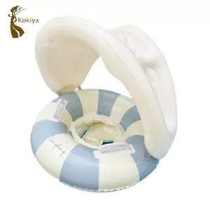 Vòng bơi hơi PVC nhẹ, dễ mang đi - quà tặng lý tưởng cho trẻ em tại các bữa tiệc và hồ bơi