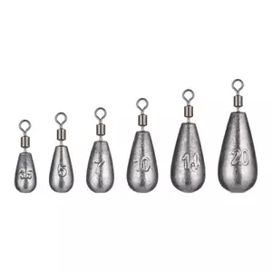 Bộ 50 Máy Câu Cá Vòng Xoay Nặng Từ 3.5g Đến 7g, Phù Hợp Cho Dép Câu Cá