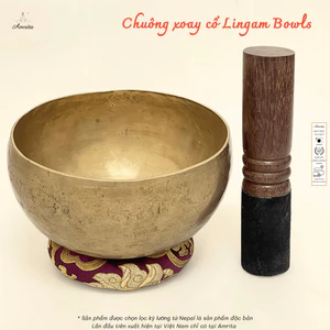 Chuông xoay cổ Lingam Bowls - CXNP433