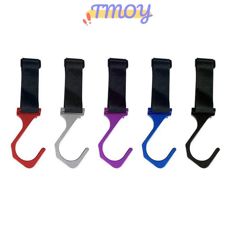Móc vô lăng bằng nhôm TMOY có dây đeo Nylon có thể điều chỉnh, TMOY sửa đổi gắn trên ô tô