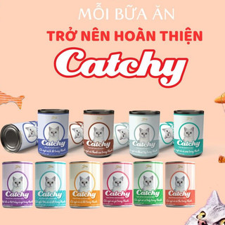 Pate thức ăn cho mèo Pate Catchy 400gr __