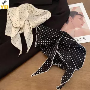 Khăn Turban Hàn Quốc Chấm Bi Ngọt Ngào Cho Bé Gái - Mềm Mỏng