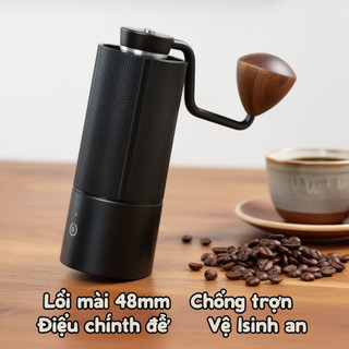 Hướng dẫn sử dụng Máy xay cà phê Tay quay bằng thép không gỉ 7 lõi có thể điều chỉnh Espresso Du lịch tại nhà