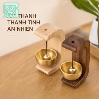 Vintage Gỗ Đồng Gió Chuông Cửa Từ Trang Trí Phong Cách Nhật Bản Nhà Vườn Quà Tặng