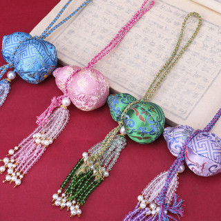 Pha lê tua rua bài hát Jin bầu mặt dây chuyền ngải cứu túi - Hanfu phụ kiện sáng tạo Fulu văn hóa