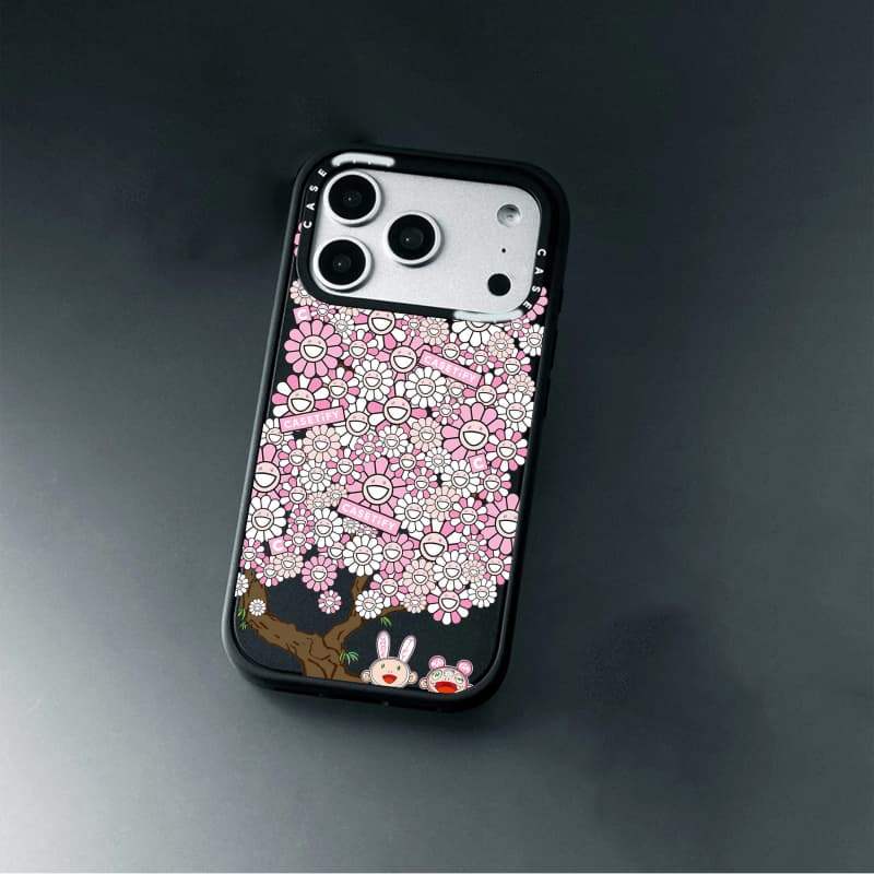 CASECASE X KAIKAI VÀ KIKI HALAMI Ốp lưng máy ảnh màu trắng Phiên bản vòng màu đen mờ cứng hút từ tính Vỏ tác động cho Apple IPhone 13 14 15 16 17 Pro Max Air Plus có hộp