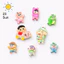Set charm Shin gắn dép dễ thương hot trend Shin panda gấu trúc