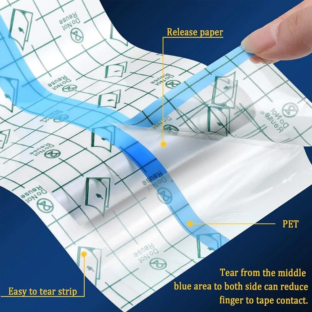 2026 Phim Chống Thấm Nước Băng PU Cho Chăm Sóc Sau Bảo Vệ Da Chữa Bệnh Hình Xăm Băng Dính Sửa Chữa