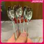 JASMINE Thìa Inox Tay Cầm Dài Thìa Khuấy Hộ Gia Đình Thìa Trà Sữa Thìa Cà Phê Dụng Cụ Desseert Nhà Hàng Cung Cấp JASMINE