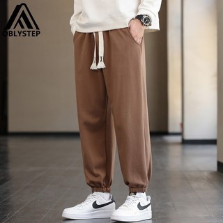 Hàng sẵn có Miễn phí vận chuyển 2024 Phong cách mới Quần legging nam mùa thu Quần dài đến mắt cá chân Thể thao 30.000 miếng Hàng tồn kho Chạy rộng thoải mái