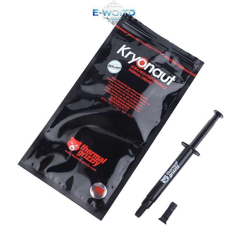E-WOITD 5.5g Nhiệt Grizzly Kryonaut Extreme KE Dán Nhiệt Cho CPU / GPU Cooler Dung Tích Lớn Làm Mát Silicon Mỡ E-WOITD