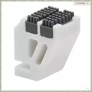 Dành cho phòng thí nghiệm X1 / X1C / P1P / P1S Vòi phun gạt nước vòi phun hai hàng Bàn chải silicon gắn Máy chà sàn đầu in Wiping Cleaner