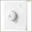 Quạt trần Quạt điện Bộ điều chỉnh tốc độ vô cấp 86 Loại 1Gang Switch Bảng điều khiển 300W TRẮNG