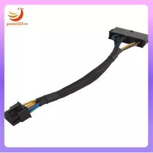 Cáp chuyển đổi 24 chân sang 10 chân ATX PSU Cáp cấp nguồn chính Cáp bện tay cho bo mạch chủ