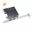 Thẻ ghi Video PCI-E 1X 1394 4 cổng DV HD Card Firewire 800 / 400 / 200 / 100Mbps Hỗ trợ trao đổi nóng cho máy tính để bàn