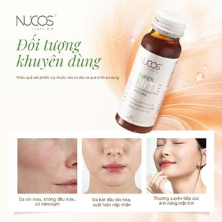 [MUA 1 TẶNG 1] Collagen Nucos Super White Hỗ Trợ Dưỡng Trắng Da, Hỗ Trợ Mờ Thâm Nám Hộp
